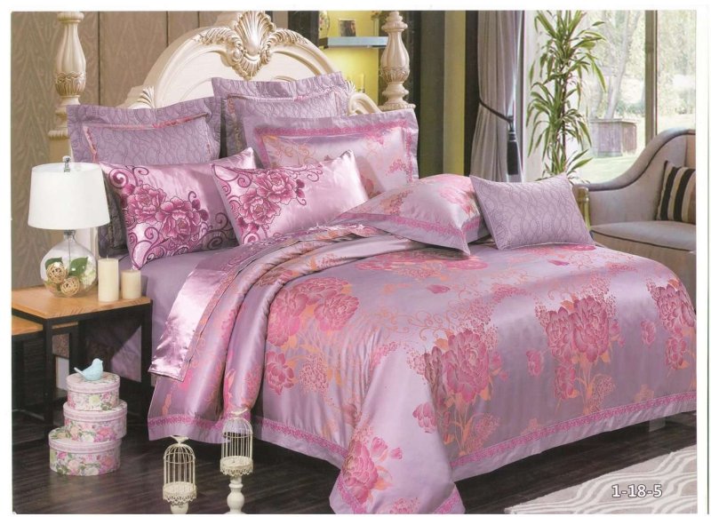 Жаккард-сатин Волосок Ткань Жаккард-сатин Волосок арт.1-18-5 оптом и в розницу в Альгожур