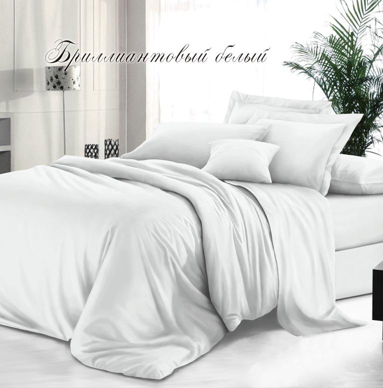 Твил-сатин однотонный Бриллиантовый белый Ткань Твил-сатин однотонный Бриллиантовый белый арт. оптом и в розницу в Альгожур