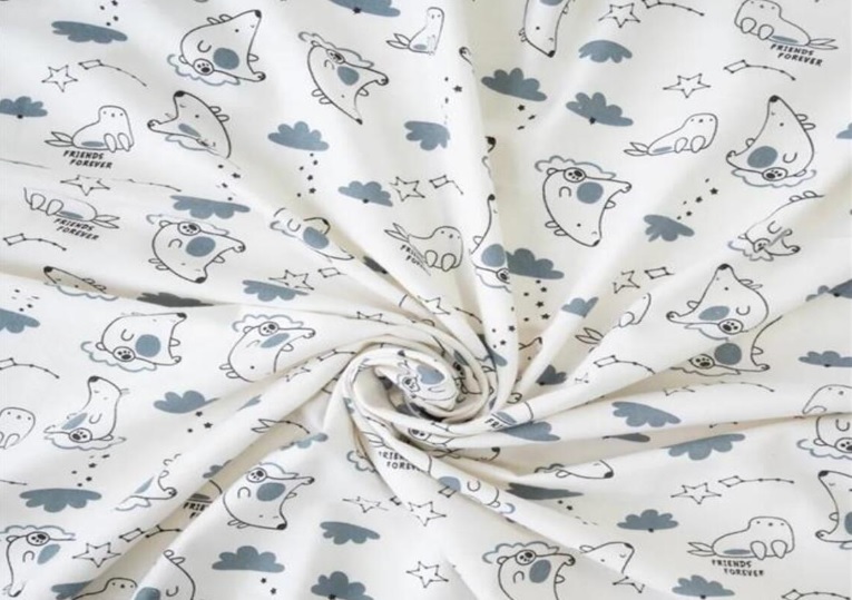 Ткань Фланель Умники арт.11264 оптом и в розницу в Альгожур