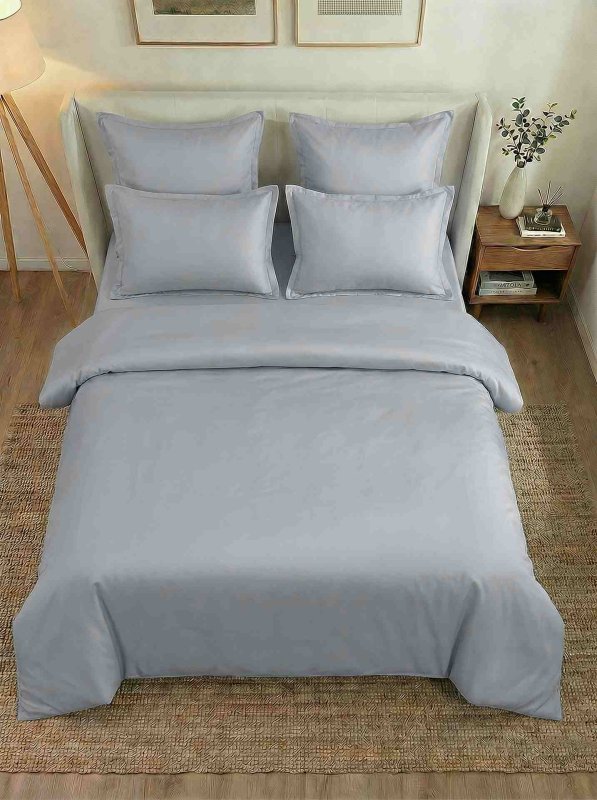 Ткань Перкаль однотонный Серый арт. оптом и в розницу в Альгожур