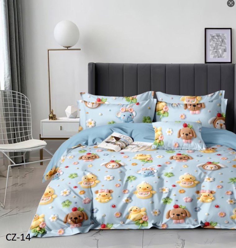 Ткань Сатин 5D Ажелина арт.CZ-14 оптом и в розницу в Альгожур