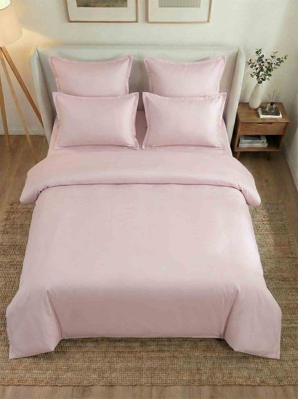 Ткань Перкаль однотонный Розовый арт. оптом и в розницу в Альгожур