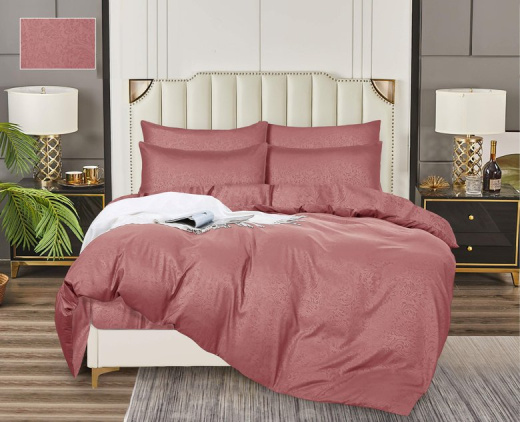 Ткань Полисатин-жаккард Кирпичный арт.15-1614 оптом и в розницу в Альгожур