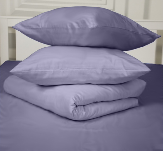 Ткань Сатин однотонный Серо-лавандовый арт.4068 оптом и в розницу в Альгожур