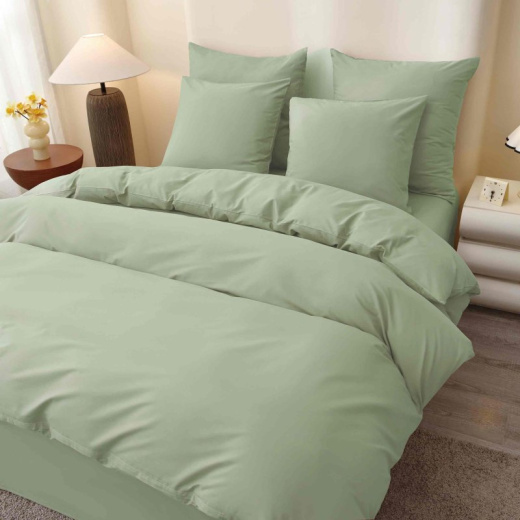 Ткань Поплин однотонный Фисташковый арт. оптом и в розницу в Альгожур