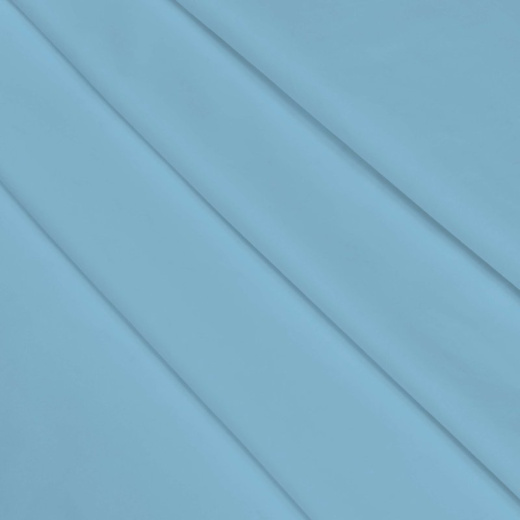 Полипоплин однотонный Голубой