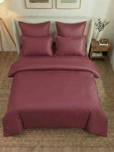 Ткань Перкаль однотонный Винный арт. оптом и в розницу в Альгожур