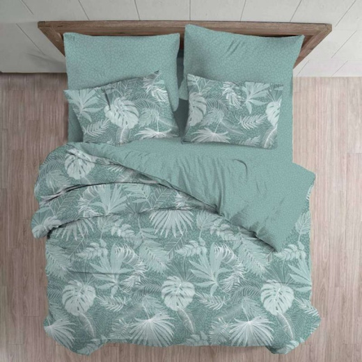 Ткань Поплин Тропическая ривьера арт.70733 оптом и в розницу в Альгожур