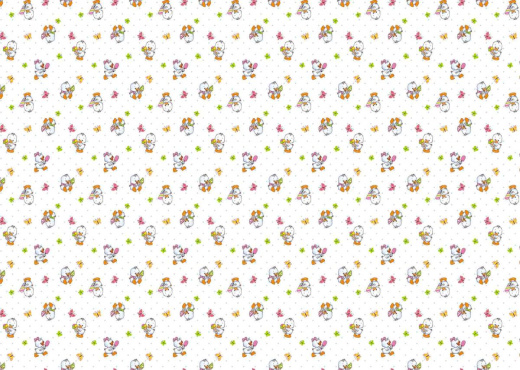 Ткань Фланель Утята арт.5448 оптом и в розницу в Альгожур