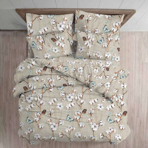 Ткань Поплин Белое золото арт.70396 оптом и в розницу в Альгожур