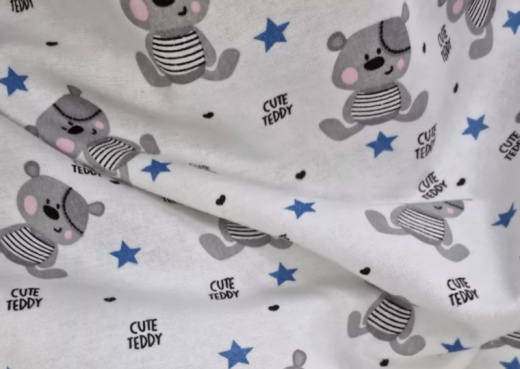 Ткань Фланель Тедди арт.10700 оптом и в розницу в Альгожур