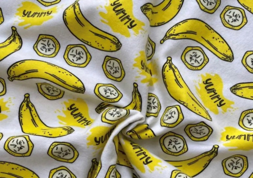 Ткань Фланель Бананы арт.11226 оптом и в розницу в Альгожур