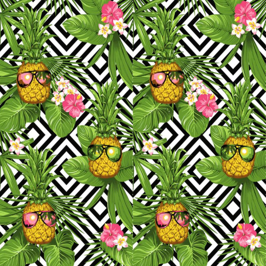 Ткань Вафельное полотно Ананас арт.3030 оптом и в розницу в Альгожур