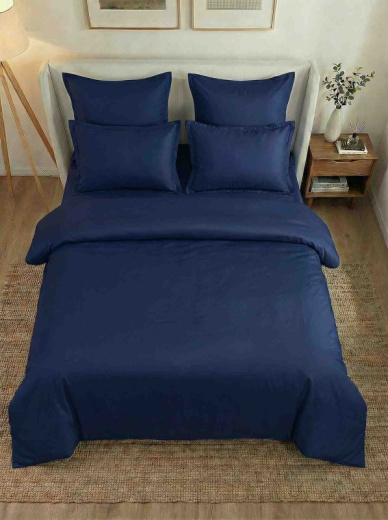 Ткань Перкаль однотонный Синий арт. оптом и в розницу в Альгожур