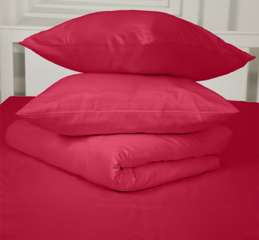 Ткань Сатин однотонный Фуксия арт.8003 оптом и в розницу в Альгожур