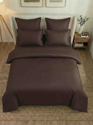 Ткань Перкаль однотонный Шоколад арт. оптом и в розницу в Альгожур