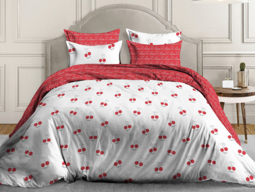 Ткань Перкаль Sweet cherry арт.20241 оптом и в розницу в Альгожур