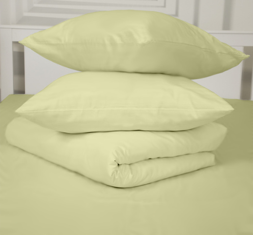 Ткань Сатин однотонный Желтый блик арт.2006 оптом и в розницу в Альгожур