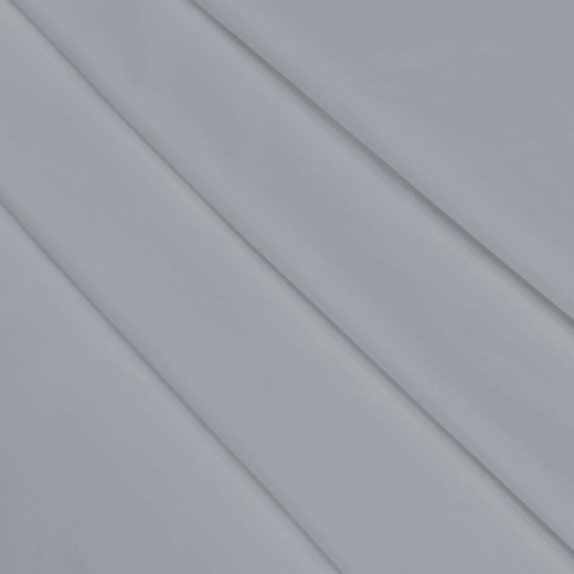 Полипоплин однотонный Серый