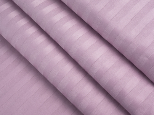 Ткань Страйп-сатин Пыльная роза арт.1-1 оптом и в розницу в Альгожур