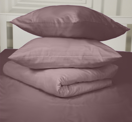 Ткань Сатин однотонный Пыльная роза арт.18-1807 оптом и в розницу в Альгожур