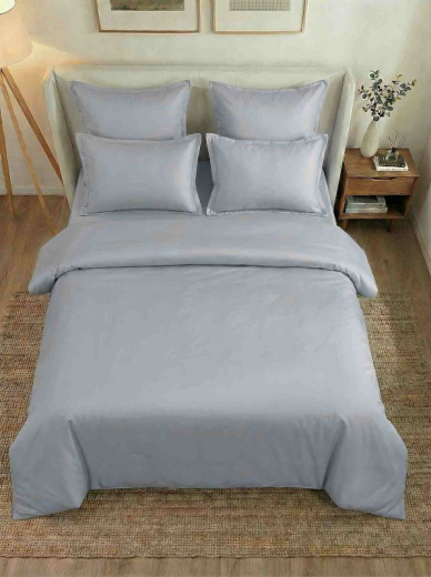 Ткань Перкаль однотонный Серый арт. оптом и в розницу в Альгожур