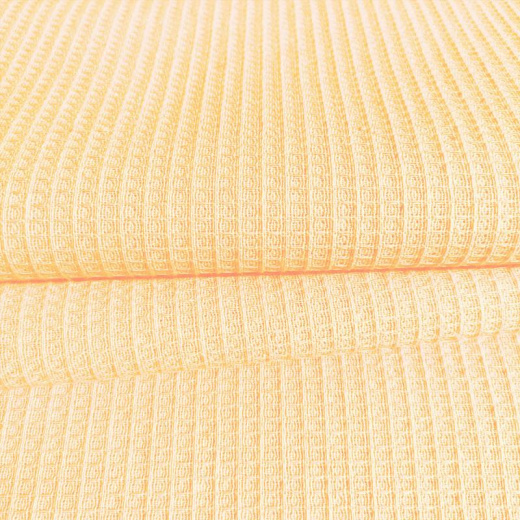 Ткань Вафельное полотно однотонное Персик арт. оптом и в розницу в Альгожур