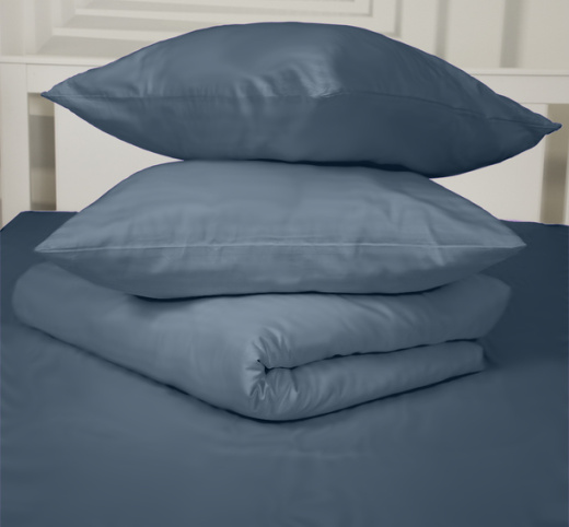 Ткань Сатин однотонный Серебристая лагуна арт.7020 оптом и в розницу в Альгожур